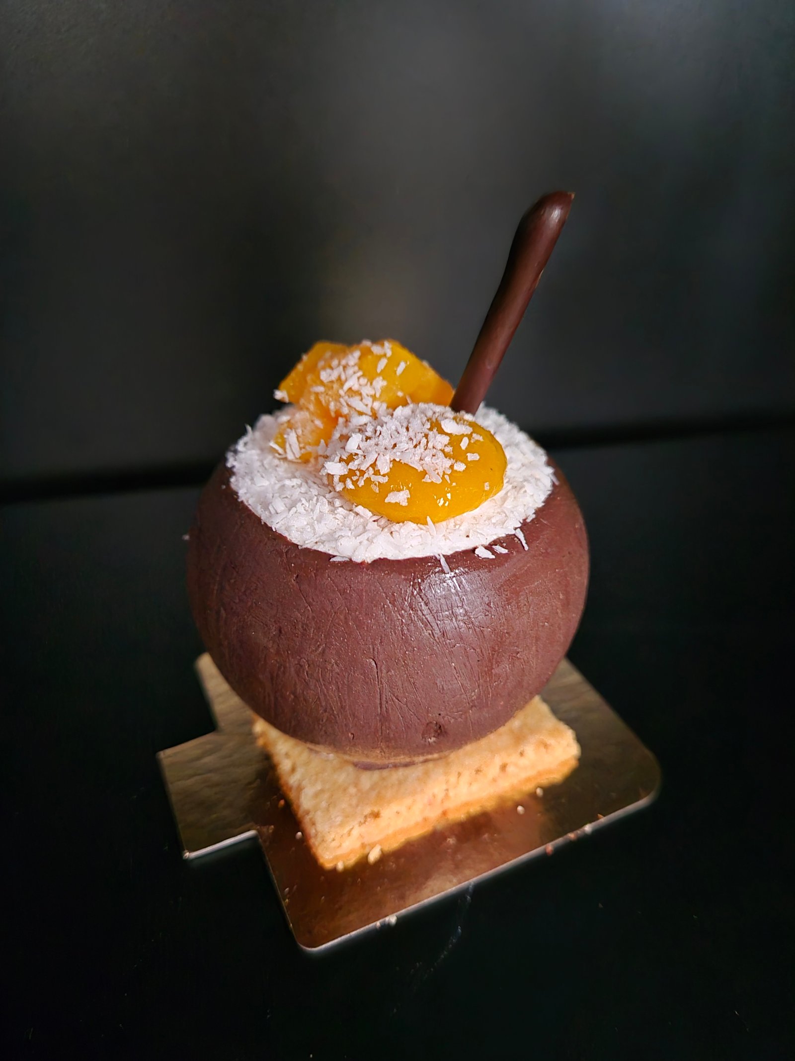 Noix de coco en trompe l'oeil